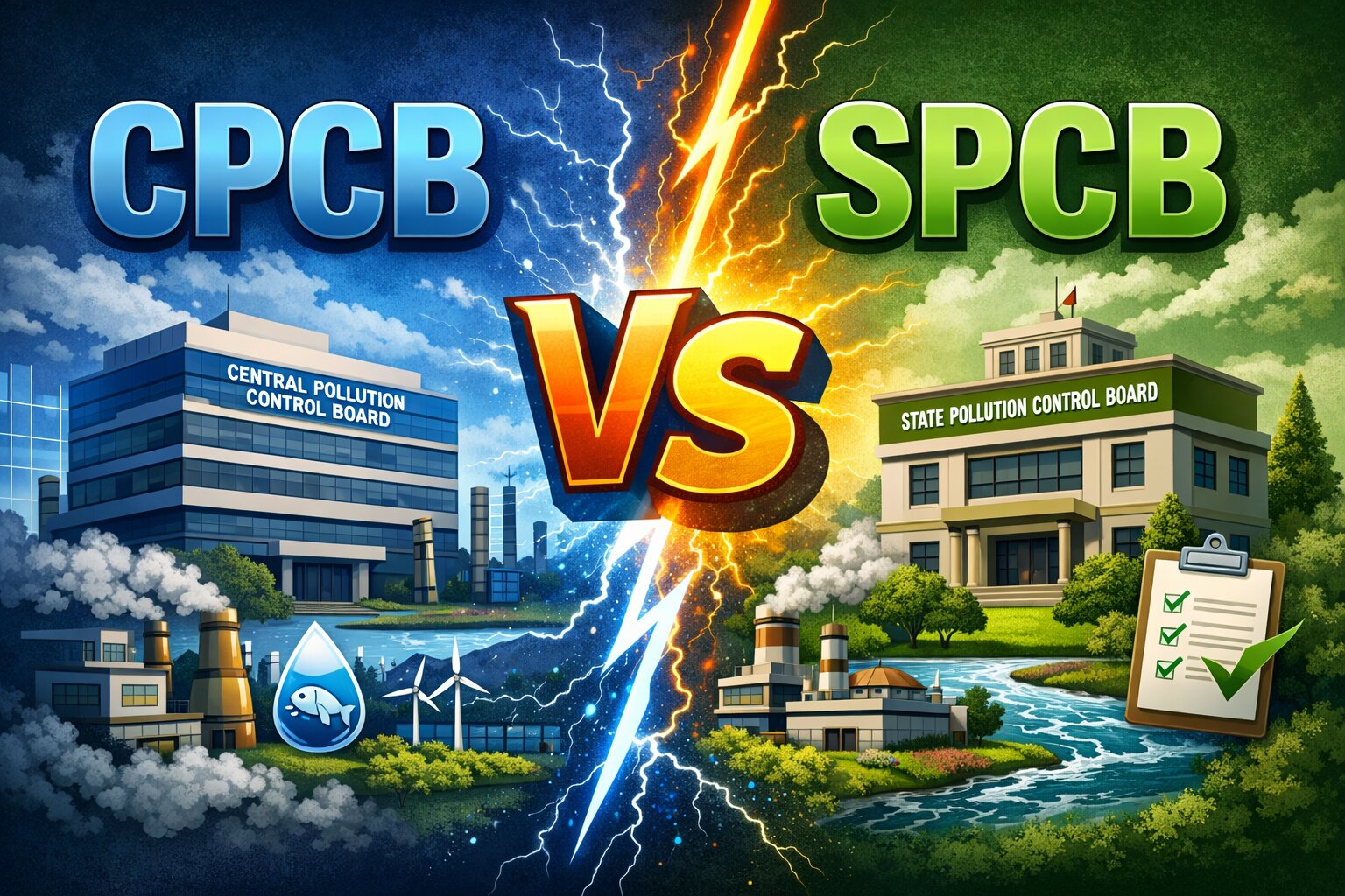 CPCB v/s SPCB: Understanding Environmental Authorities in India